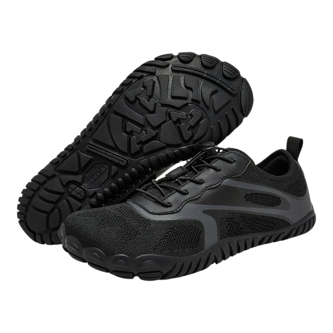 Miro Barefoot Wandelsneakers met Elastische Veters – Zero Drop Zool