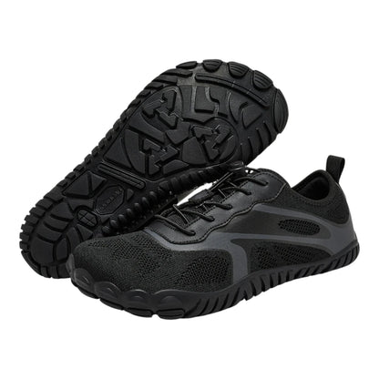 Miro Barefoot Wandelsneakers met Elastische Veters – Zero Drop Zool