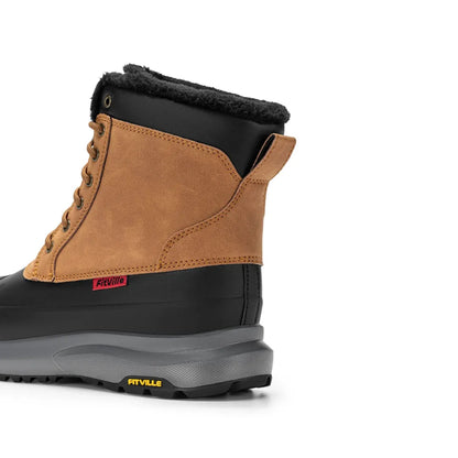Piet Heren Winterlaarzen – Gevoerde Snowboots met Brede Teendoos