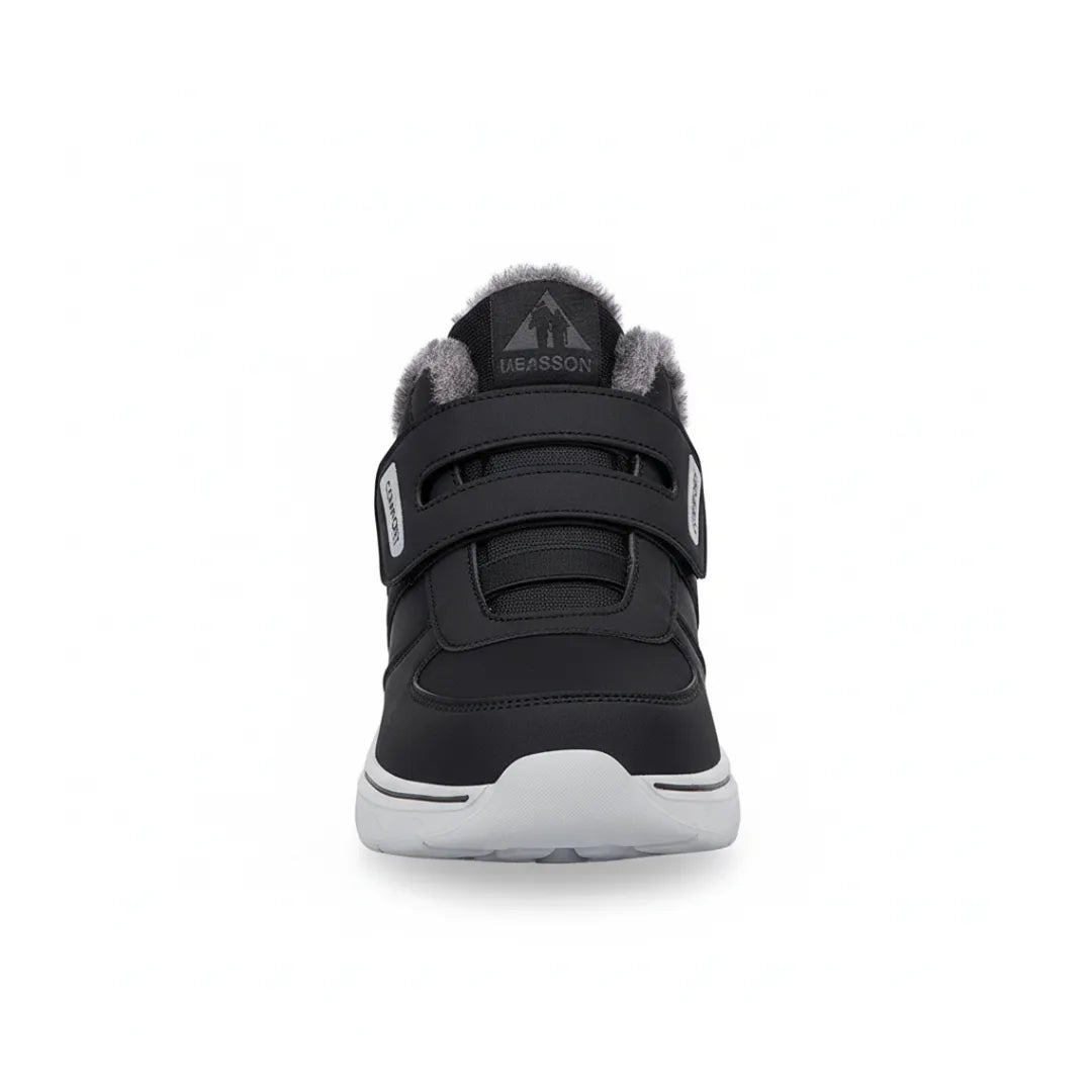 Lars Heren Snowboots met Klittenband – Diabetes Schoenen met Voering