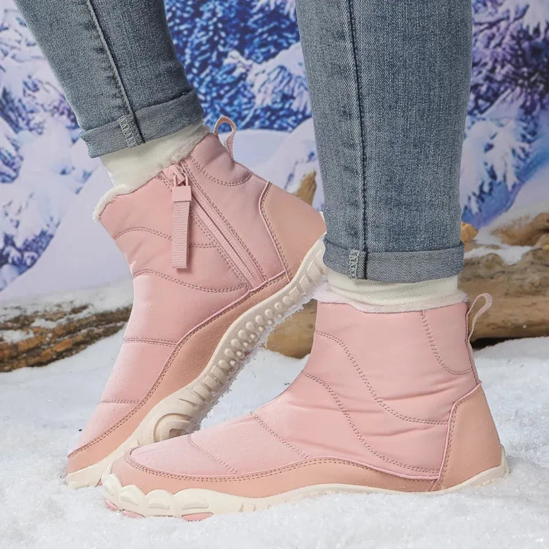 Nola Barefoot Snowboots Dames – Winter Schoenen met Antislip Zool