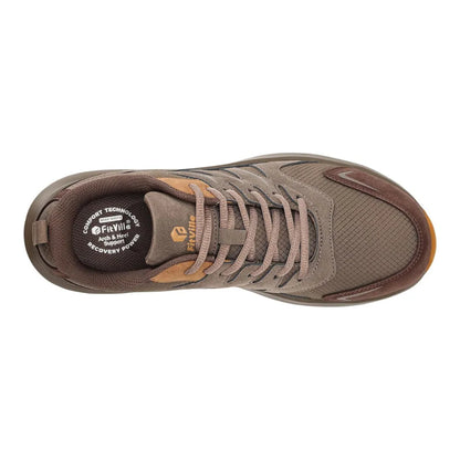 Mats Heren Wandelschoenen – Extra Brede Sneakers met Steunzool