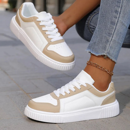 Noa Dames Sneakers – Trendy Schoenen met Uitneembaar Voetbed