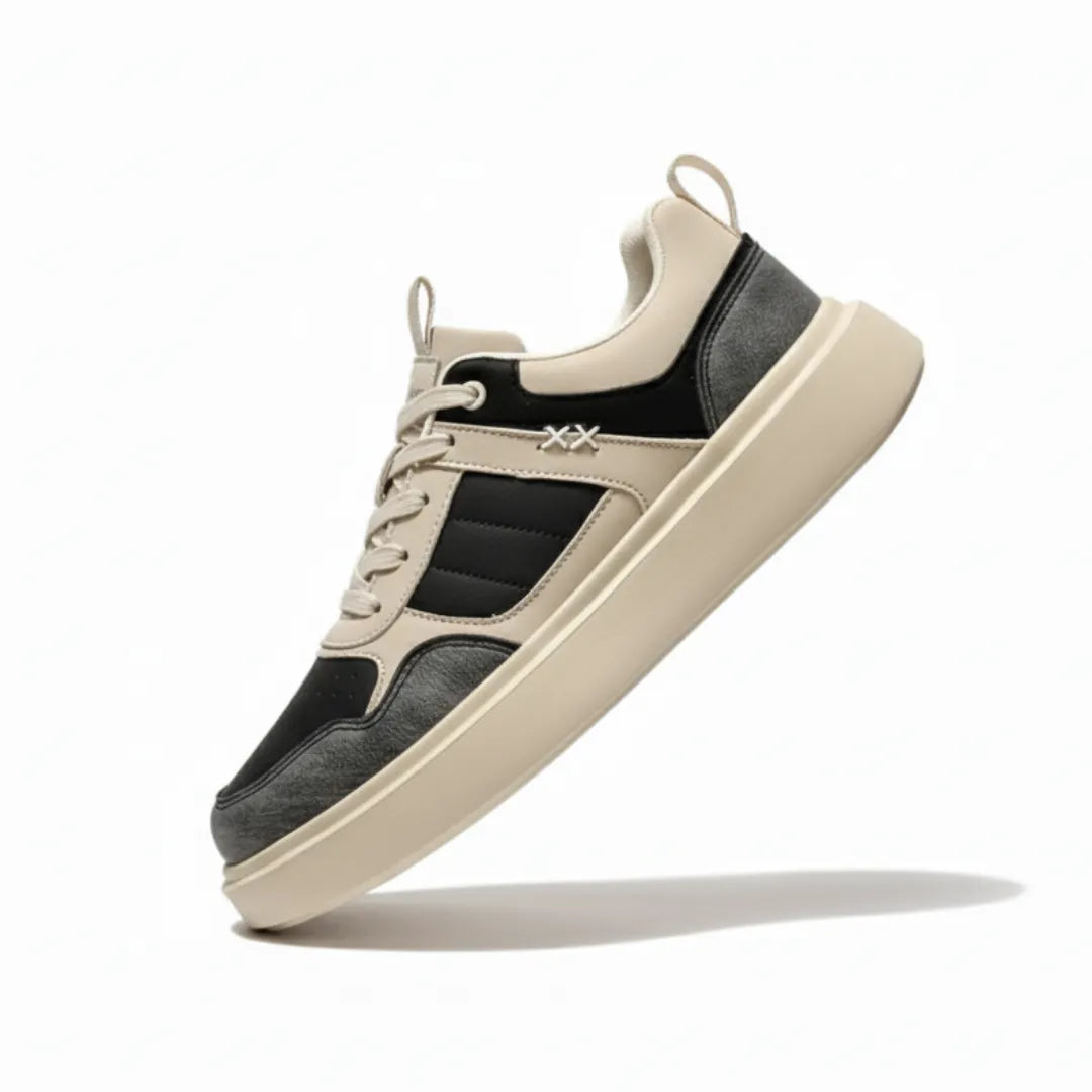 Riley Leren Sneakers Heren – Waterdichte Lage Sneakers