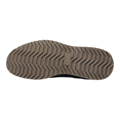 Vegan Leren Enkelboots Heren – Comfortabele Casual Veterschoenen