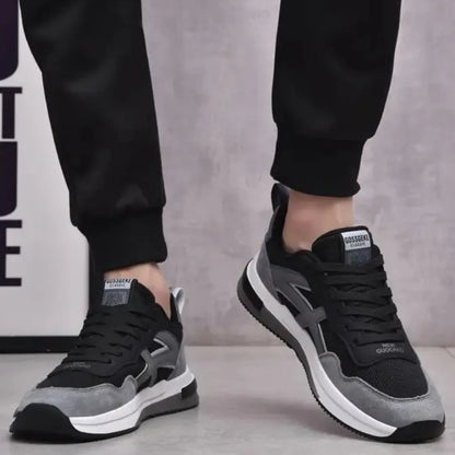 Noam Heren Schoenen – Lichte Mesh Sport Sneakers met Demping