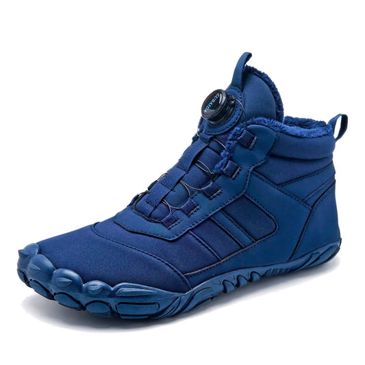 Barefoot Schoenen Heren - Winterschoenen met Voering & Boa Sluiting