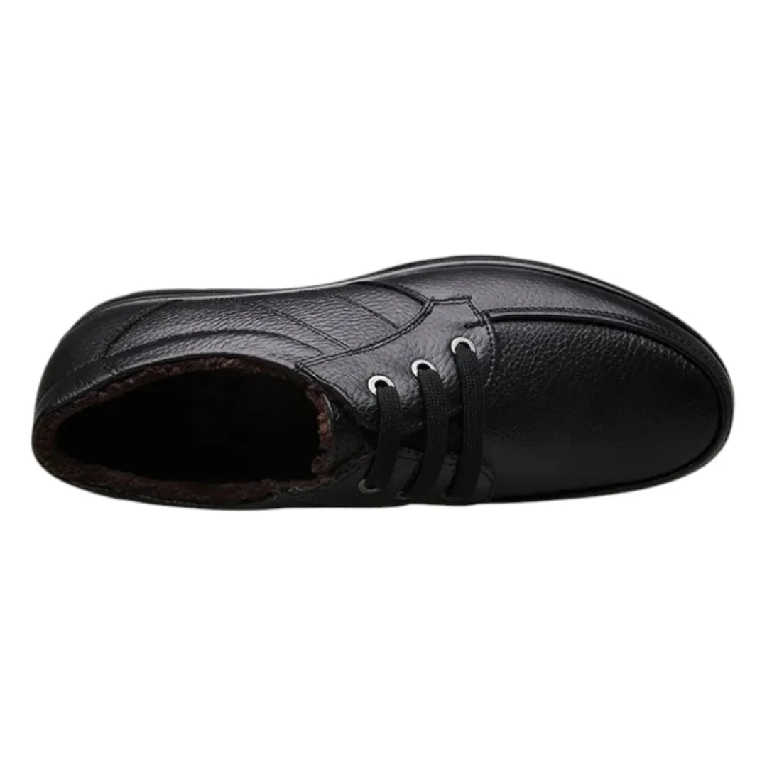 Ed Leren Veterschoenen Heren – Pluche Voering voor Gevoelige Voeten