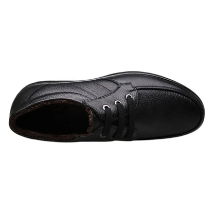 Ed Leren Veterschoenen Heren – Pluche Voering voor Gevoelige Voeten