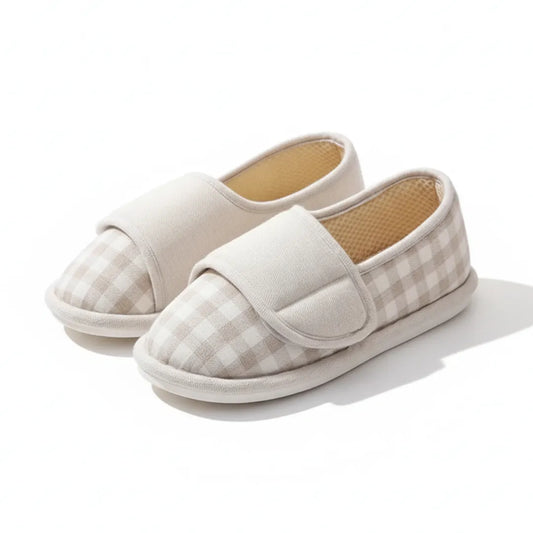 Reni Diabetes Pantoffels Dames – Orthopedische Sloffen met Klittenband