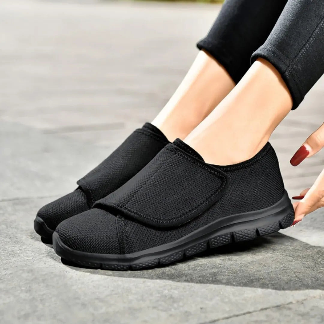 Diabetes Schoenen Dames – Orthopedische Instappers met Klittenband