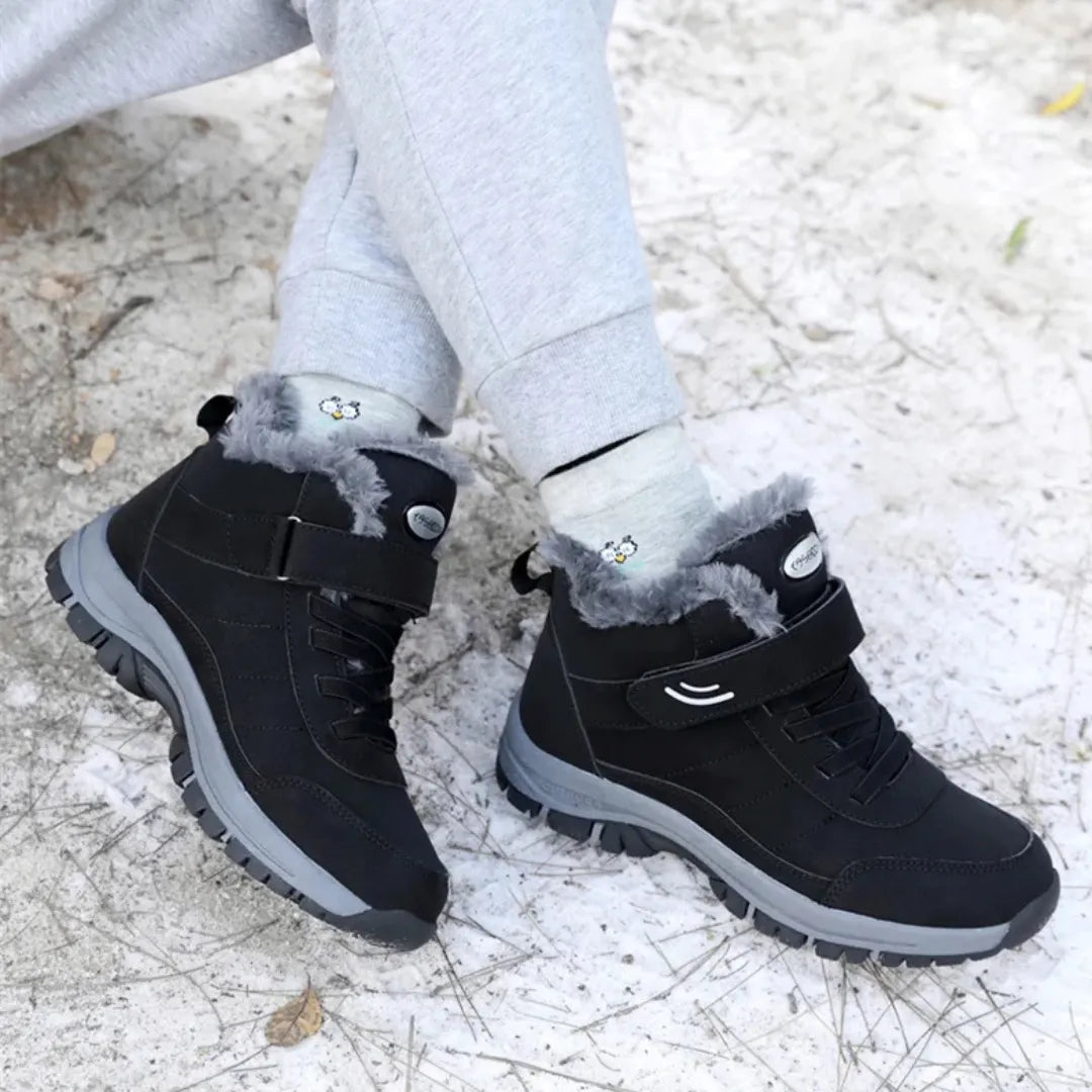 Saro Winterlaarzen Dames - Warme Snowboots met Antislip Zool