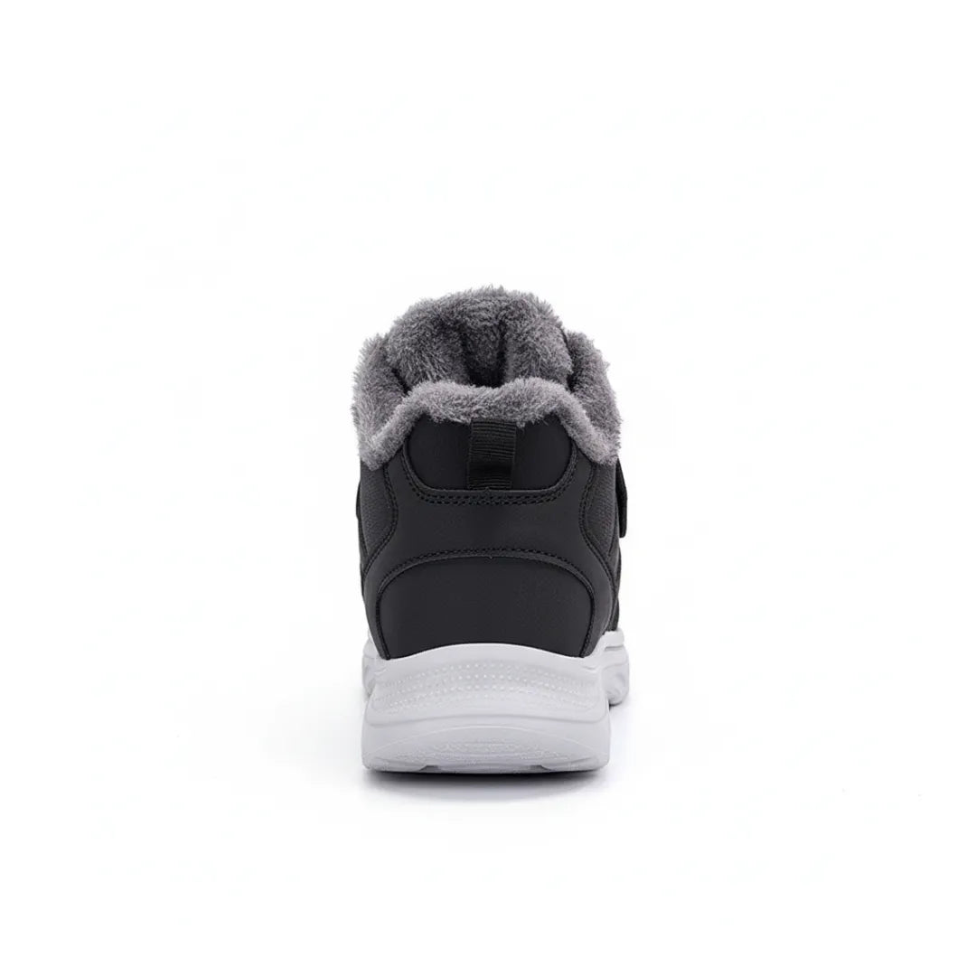 Lars Heren Snowboots met Klittenband – Diabetes Schoenen met Voering