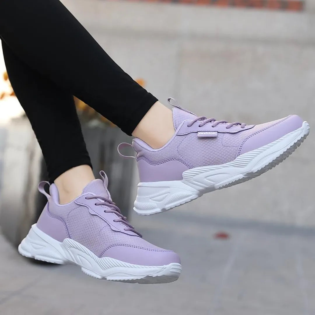 Dames Sneakers met Demping - Schoenen met Uitneembare Zool