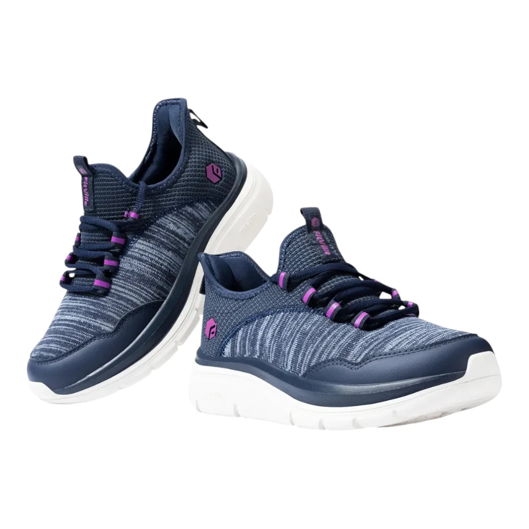 Slip On Sneakers Dames - Orthopedische Schoenen met Brede Neus