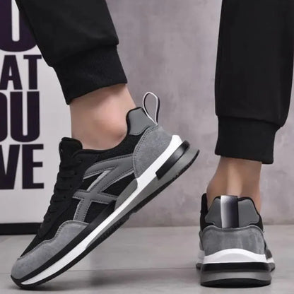 Noam Heren Schoenen – Lichte Mesh Sport Sneakers met Demping