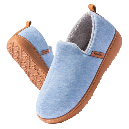 Pantoffels met Harde Zool & Fleece Voering - Warme Sloffen