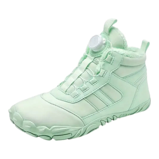 Barefoot Schoenen Dames - Winterschoenen met Voering & Boa Sluiting
