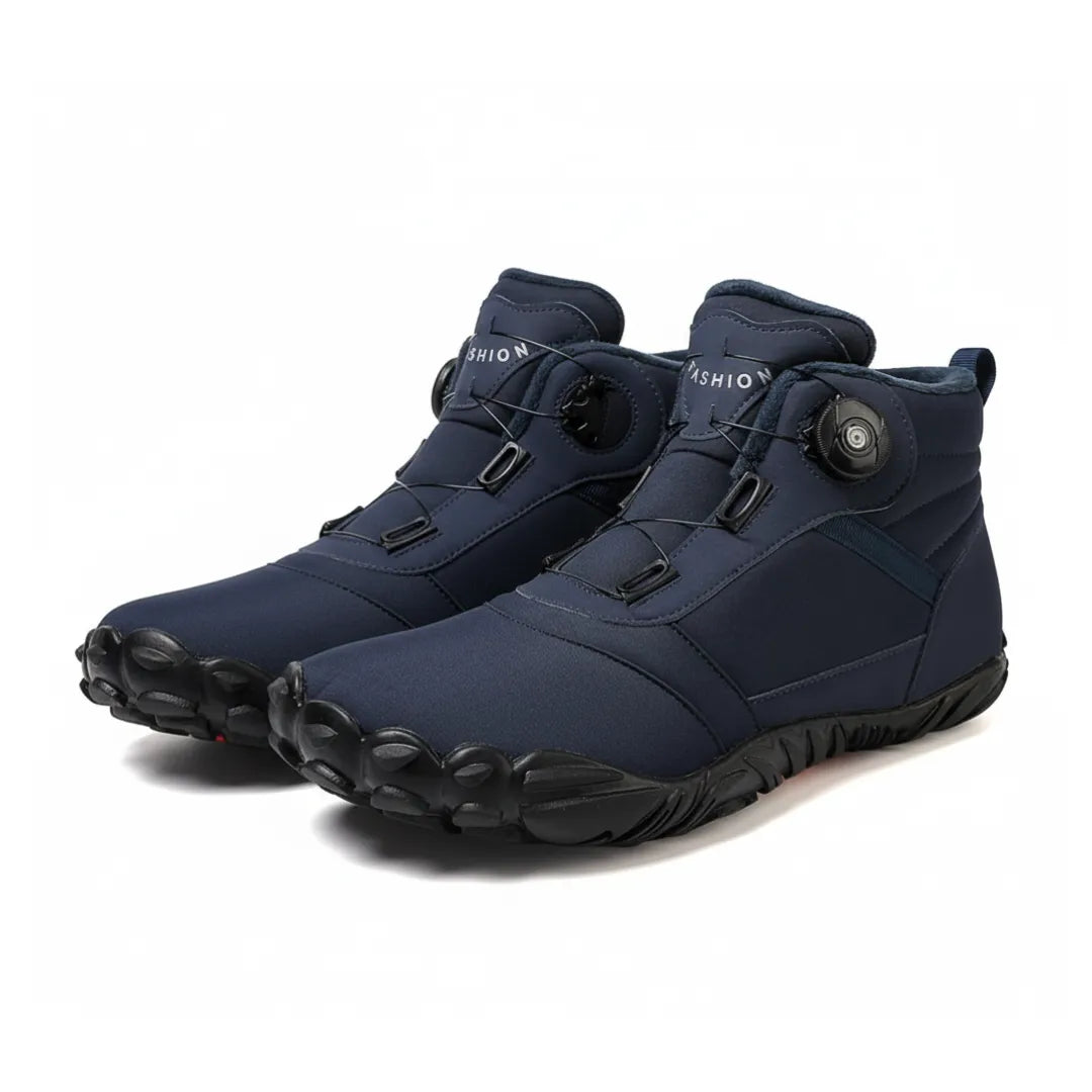 Axton Barefoot Winterboots – Laarzen met Warme Voering & Boa Sluiting