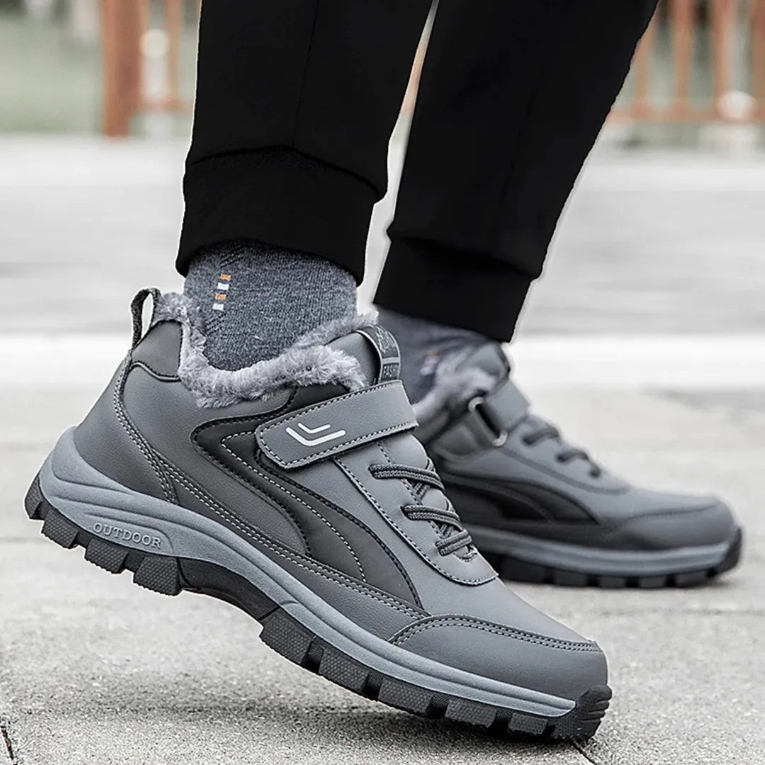 Wandelschoenen Heren Waterdicht - Dempende Schoenen met Klittenband