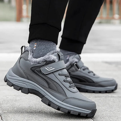 Wandelschoenen Heren Waterdicht - Dempende Schoenen met Klittenband