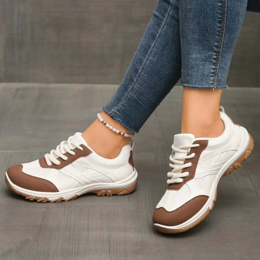 Romy Comfort Sneakers Dames – Wandelschoenen met Uitneembare Zool
