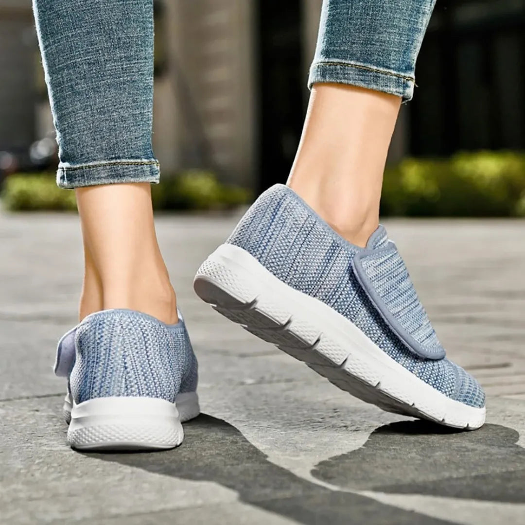 Diabetes Schoenen Dames – Orthopedische Instappers met Klittenband