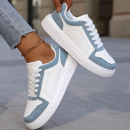 Noa Dames Sneakers – Trendy Schoenen met Uitneembaar Voetbed