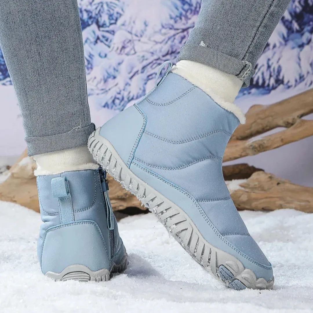 Nola Barefoot Snowboots Dames – Winter Schoenen met Antislip Zool