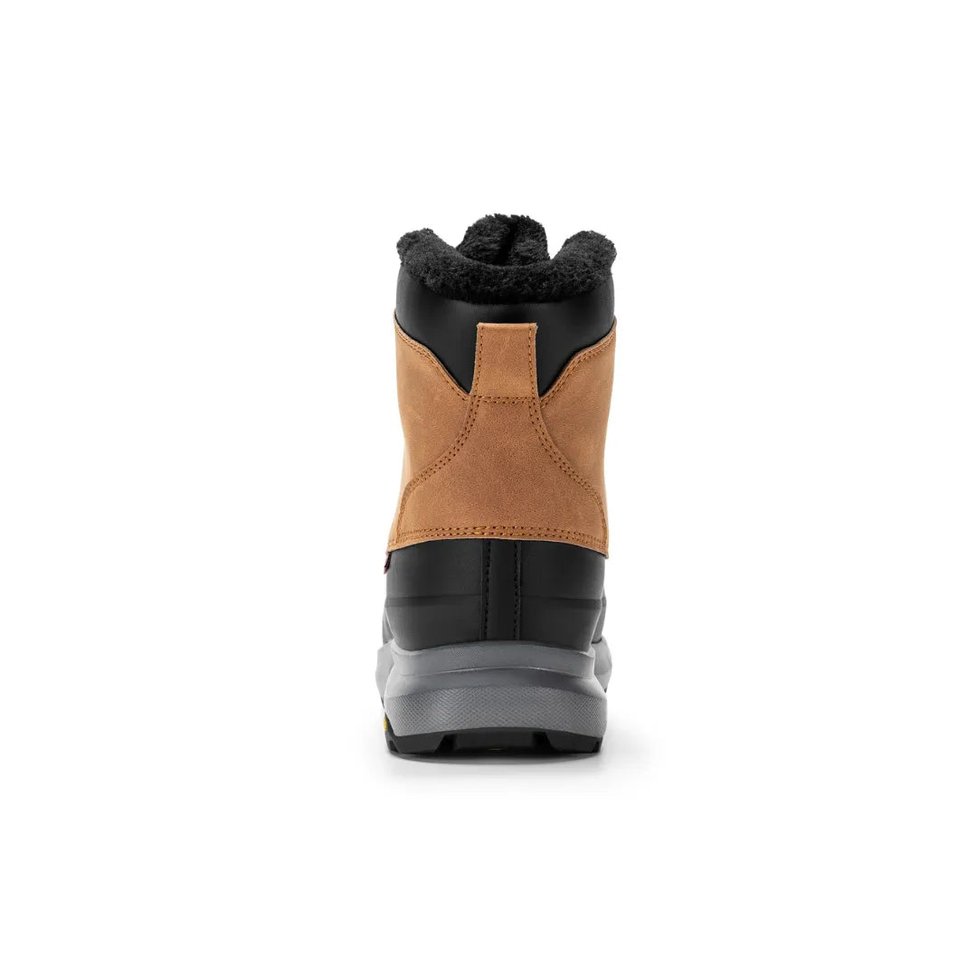 Piet Heren Winterlaarzen – Gevoerde Snowboots met Brede Teendoos