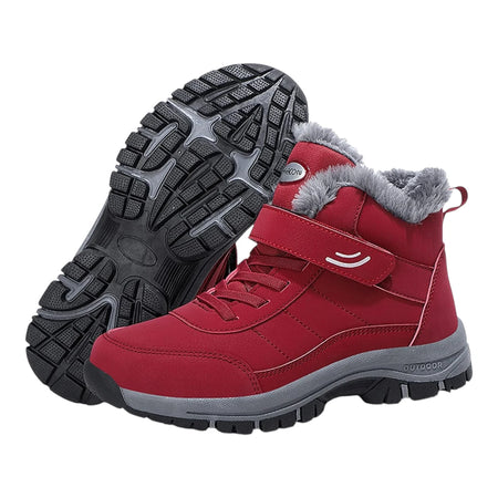 Saro Winterlaarzen Dames - Warme Snowboots met Antislip Zool