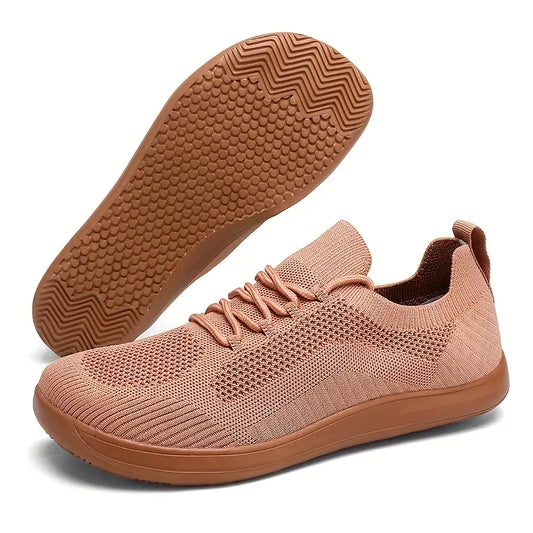 Lior Mesh Barefoot Sneakers met Brede Neus – Ademend & Zero Drop Zool