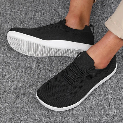 Lior Mesh Barefoot Sneakers met Brede Neus – Ademend & Zero Drop Zool