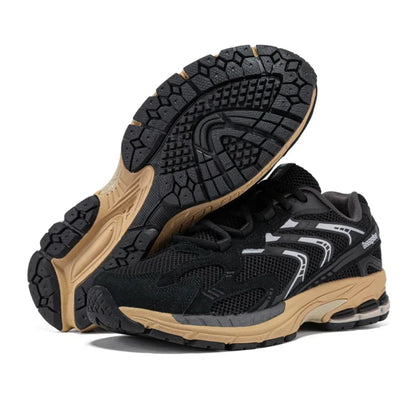 RunWave Hardloop Sneakers Heren - Comfortabele Retro Sportschoenen
