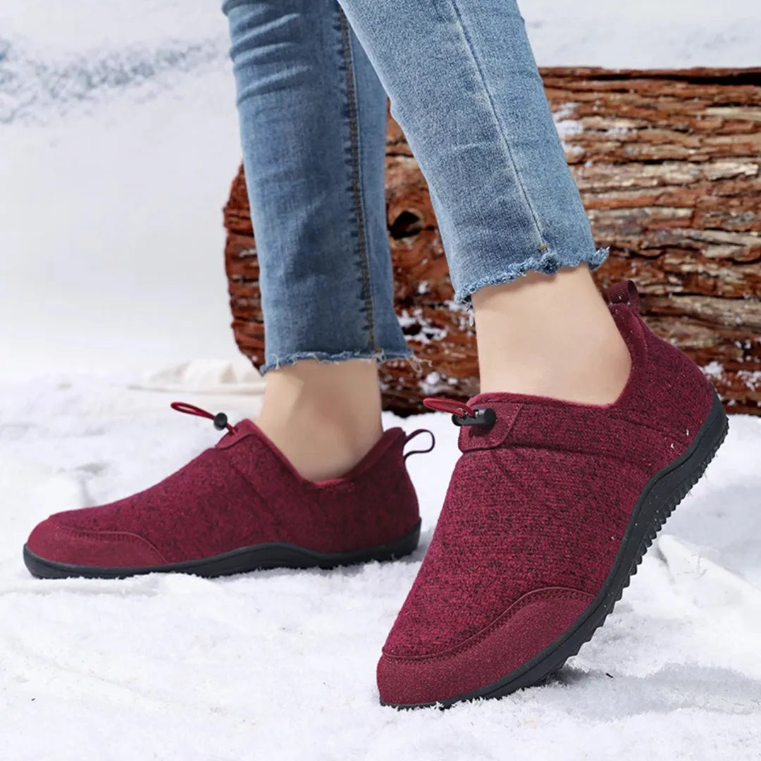 Meni Warme Barefoot Pantoffels Dames - Lichtgewicht Flexibele Zool