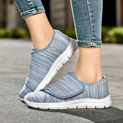 Diabetes Schoenen Dames – Orthopedische Instappers met Klittenband