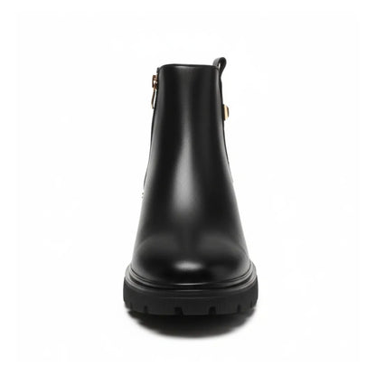 Raya Gevoerde Enkellaarzen Dames – Warme Snowboots met Rits