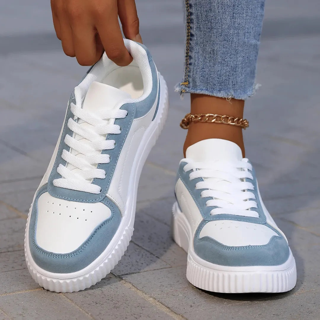 Noa Dames Sneakers – Trendy Schoenen met Uitneembaar Voetbed