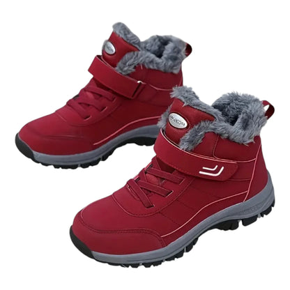 Saro Winterlaarzen Dames - Warme Snowboots met Antislip Zool