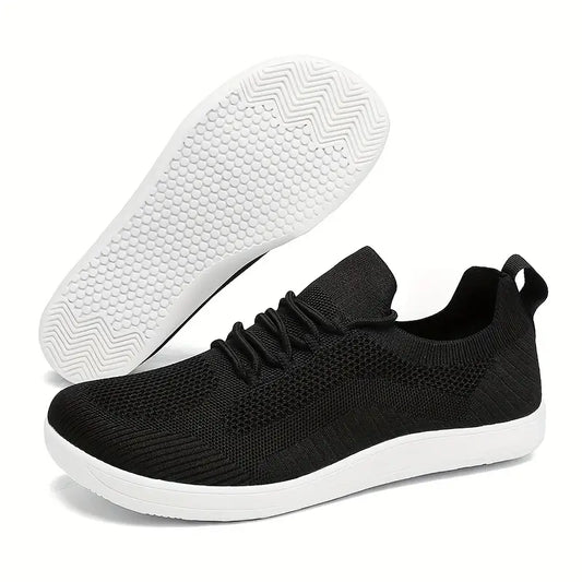 Lior Mesh Barefoot Sneakers met Brede Neus – Ademend & Zero Drop Zool