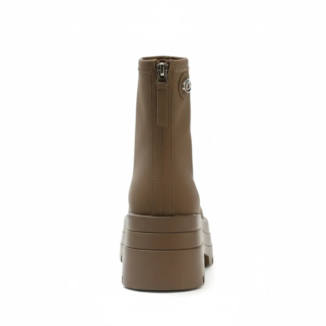 Roxy Platform Boots Dames – Chunky Enkel laarzen met Plateauzool