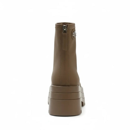 Roxy Platform Boots Dames – Chunky Enkel laarzen met Plateauzool