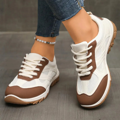 Romy Comfort Sneakers Dames – Wandelschoenen met Uitneembare Zool