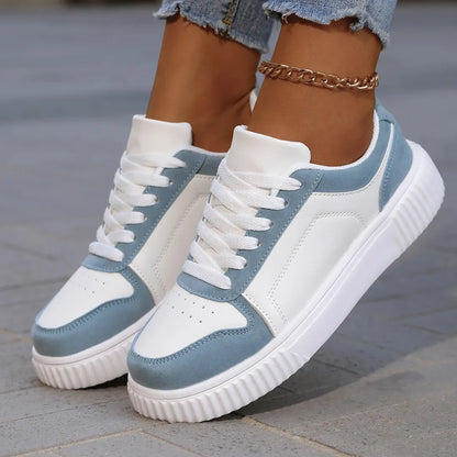 Noa Dames Sneakers – Trendy Schoenen met Uitneembaar Voetbed