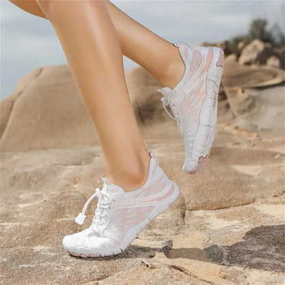 Lena Barefoot Schoenen Dames - Comfortabele Toe Shoes met Antislipzool