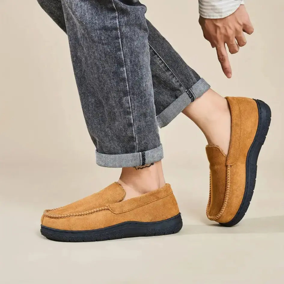 Bjorn Heren Pantoffels – Warme Sloffen met Harde Zool voor binnen en buiten (Koop 1 paar, krijg 1 paar gratis)