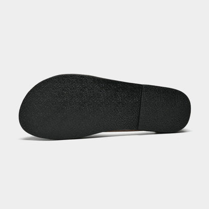 Cloud Herenslippers Leer met Hakje