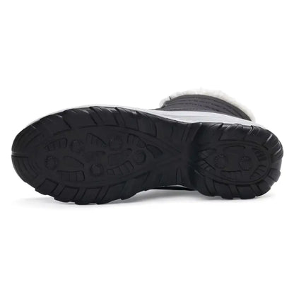 Dames Snowboots met Veters & Grip - Laarzen met Voetboog Ondersteuning