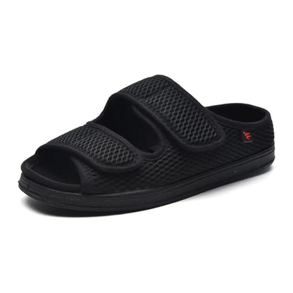 Diabetes schoenen – Unisex sandaal voor brede voeten met klittenband