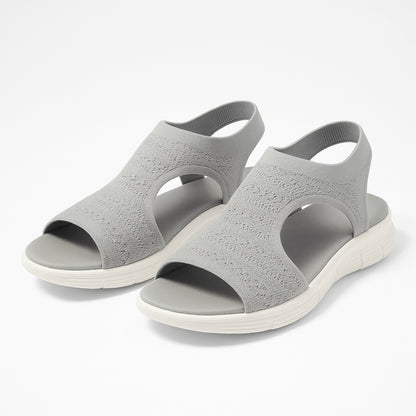 Evi Platform Sandalen met Voetbed - Zomerse Sandalen
